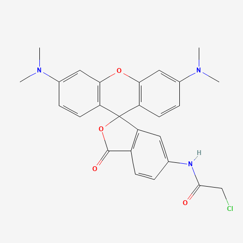 159435-08-2 6-Chloroacetamidotetramethyl Rhodamine chemical structure