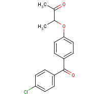 217636-47-0 3-[4-(4-Chlorobenzoyl)phenoxy]-2-butanone chemical structure