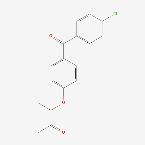 217636-47-0 3-[4-(4-Chlorobenzoyl)phenoxy]-2-butanone chemical structure
