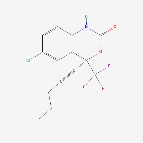 205755-86-8 rac 6-Chloro-1,4-dihydro-4-(1-pentynyl)-4-(trifluoromethyl)-2H-3,1-benzoxazin-2-one chemical structure