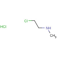4535-90-4 2-Chloro-N-methylethanamine Hydrochloride chemical structure