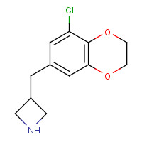 937624-75-4 3-[(8-Chloro-2,3-dihydro-1,4-benzodioxin-6-yl)methyl]azetidine chemical structure