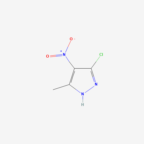 6814-58-0 5-Chloro-3-methyl-4-nitro-1H-pyrazole chemical structure