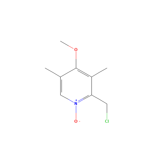 848694-10-0 2-Chloromethyl-4-methoxy-3,5-dimethylpyridine 1-Oxide chemical structure