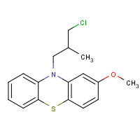 24724-55-8 10-(3-Chloro-2-methylpropyl)-2-methoxy Phenothiazine chemical structure