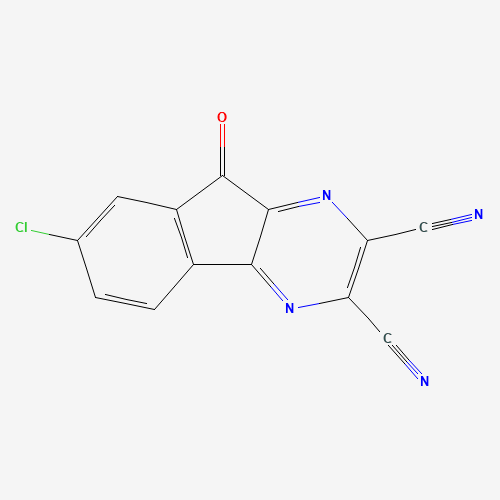 924296-39-9 7-Chloro-9-oxo-9H-indeno[1,2-b]pyrazine-2,3-dicarbonitrile chemical structure