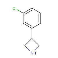 1203798-86-0 3-(3-Chlorophenyl)azetidine chemical structure