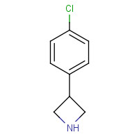 7215-02-3 3-(4-Chlorophenyl)azetidine chemical structure