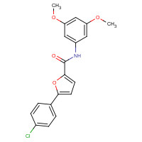 944261-79-4 5-(4-Chlorophenyl)-N-(3,5-dimethoxyphenyl)- chemical structure