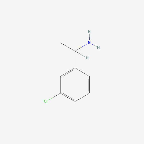24358-43-8 1-(3-Chlorophenyl)ethylamine chemical structure