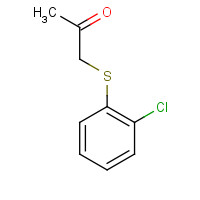 17514-52-2 1-[(2-Chlorophenyl)thio]-2-propanone chemical structure