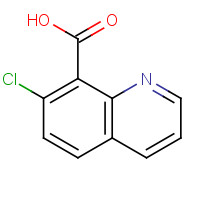 87293-44-5 7-Chloro-8-quinolinecarboxylic acid chemical structure