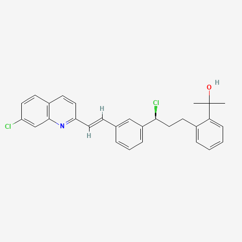 880769-28-8 2-[2-[(3S)-3-[3-[(1E)-2-(7-Chloroquinolin-2-yl)ethenyl]phenyl]-3-chloropropyl]phenyl]-2-propanol chemical structure