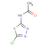 60320-32-3 N-(5-Chloro-1,3,4-thiadiazol-2-yl)acetamide chemical structure