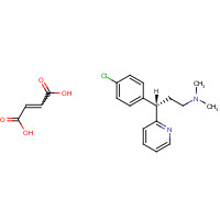 2438-32-6 (S)-Chlorpheniramine Maleate Salt chemical structure