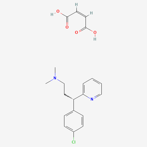2438-32-6 (S)-Chlorpheniramine Maleate Salt chemical structure
