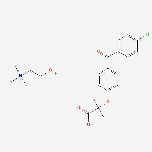 856676-23-8 Choline Fenofibrate chemical structure