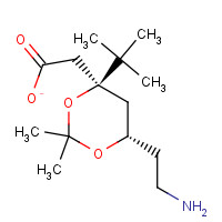 947586-93-8 (4S,cis)-1,1-Dimethylethyl-6-aminoethyl-2,2-dimethyl-1,3-dioxane-4-acetate chemical structure