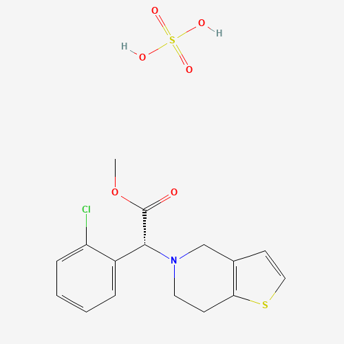 120202-71-3 R-(-)-Clopidogrel Hydrogen Sulfate chemical structure