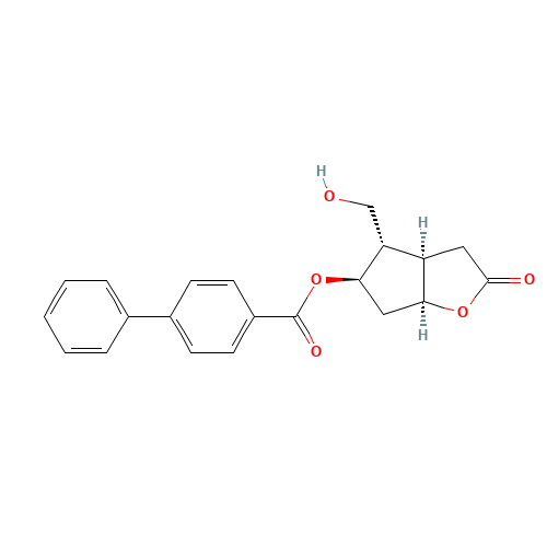 31752-99-5 (-)-Corey Lactone 5-(4-Phenylbenzoate) chemical structure