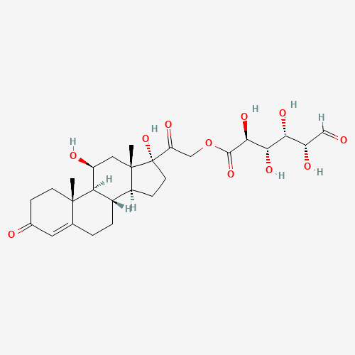 7301-54-4 Cortisol 21-b-D-Glucuronide chemical structure