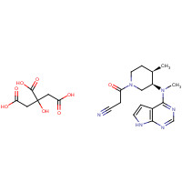 540737-29-9 CP-690550 Citrate (Tofacitinib Citrate) chemical structure