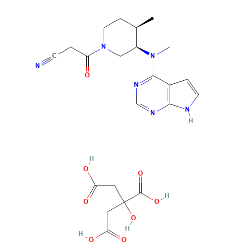 540737-29-9 CP-690550 Citrate (Tofacitinib Citrate) chemical structure
