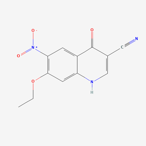 214476-08-1 3-Cyano-7-ethoxy-4-hydroxy-6-nitroquinoline chemical structure