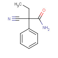 80544-75-8 rac 2-Cyano-2-phenylbutanamide chemical structure