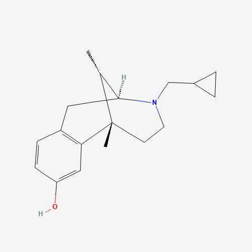 7313-87-3 (+)-Cyclazocine chemical structure