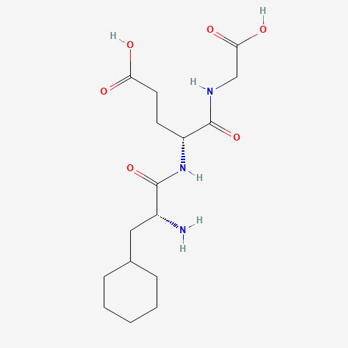 551936-17-5 3-Cyclohexyl-D-alanyl-D-a-glutamylglycine chemical structure