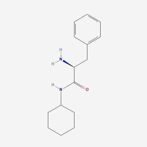 17186-53-7 N-Cyclohexyl-L-phenylalaninamide chemical structure