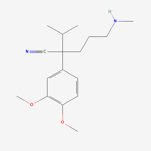 34245-14-2 rac D 617 (Verapamil Metabolite) chemical structure