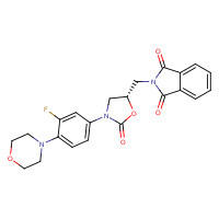 168828-89-5 Deacetamide Linezolid Phthalimide chemical structure