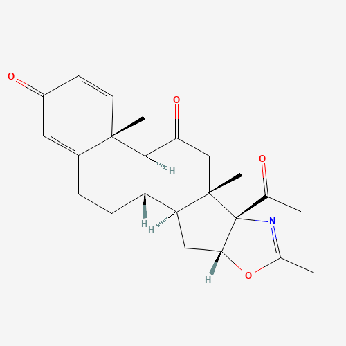 13649-83-7 21-Deacetoxy 11-Oxodeflazacort chemical structure