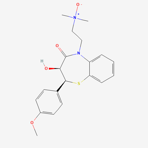 122619-90-3 Deacetyl Diltiazem N-Oxide chemical structure