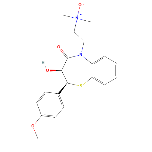 122619-90-3 Deacetyl Diltiazem N-Oxide chemical structure