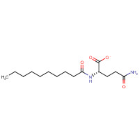 26060-95-7 N2-Decanoyl-L-glutamine chemical structure