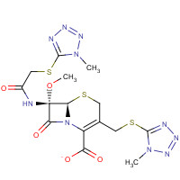 74228-11-8 S-Decyanomethyl-S-(1-methyl-1H-tetrazol-5-yl) Cefmetazole chemical structure