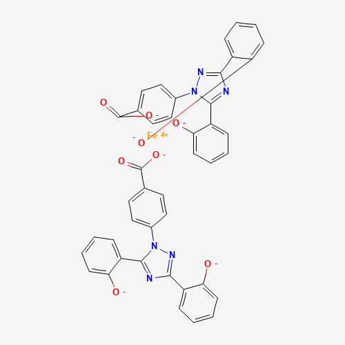 554445-58-8 Deferasirox Ferrate(III) Tripotassium Complex Methanoate Hydrate chemical structure