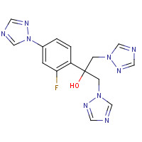 871550-15-1 4-Defluoro-4-(1H-1,2,4-triazol-1-yl) Fluconazole chemical structure