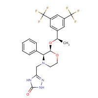 170729-76-7 Defluoro Aprepitant chemical structure
