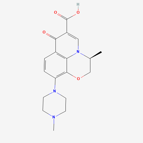 117620-85-6 Defluoro Levofloxacin chemical structure