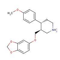 127017-74-7 rac-trans-4-Defluoro-4-methoxy Paroxetine Hydrochloride chemical structure