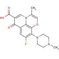 115841-55-9 2,3-Dehydro Ofloxacin chemical structure