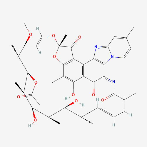 80621-76-7 Dehydro Rifaximin chemical structure