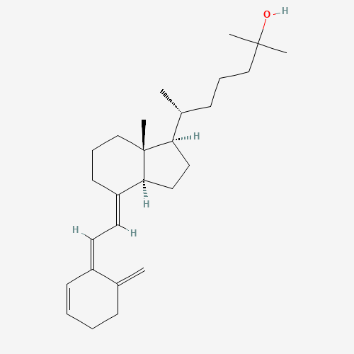 106361-90-4 3-Dehydroxy-3-ene-25-ol Vitamin D3 chemical structure