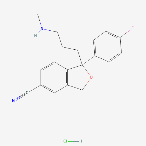 97743-99-2 rac Desmethyl Citalopram Hydrochloride chemical structure
