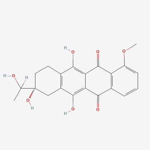 210837-87-9 7-Deoxy Daunorubicinol Aglycone (Mixture of Diastereomers) chemical structure