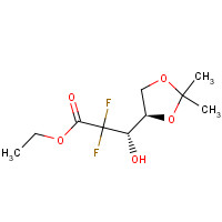 95058-93-8 2-Deoxy-2,2-difluoro-4,5-O-isopropylidene-D-threo-pentonic Acid Ethyl Ester chemical structure